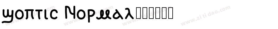 Coptic Normal字体转换